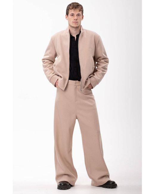 Maison Bogomil Pink Bomber Jacket for men