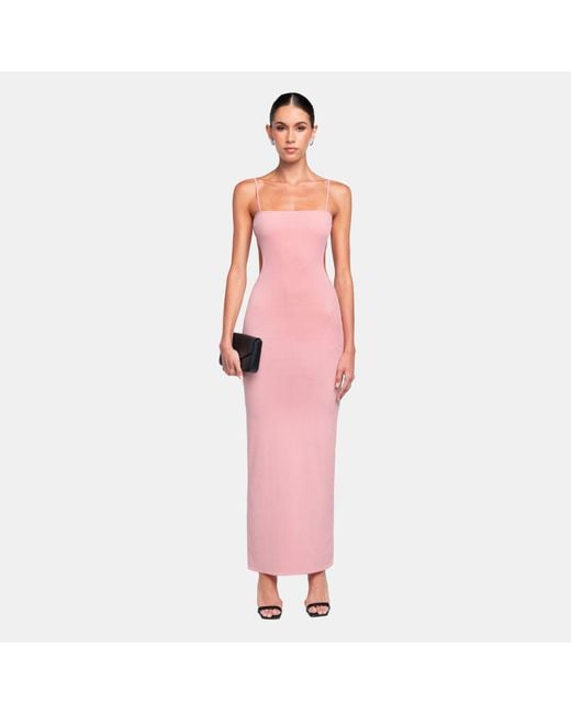 OW Collection Pink Fiona Maxi Dress