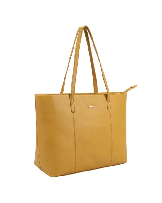 Paul Costelloe Yellow Victoria Tote Bag
