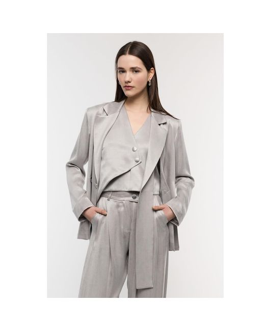 Mirimalist White Multi Connect Blazer