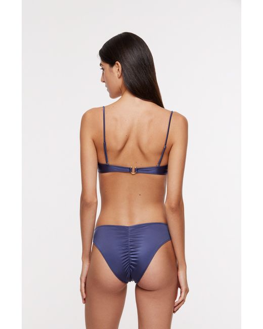 Bianca Resortwear Blue Gala Bikini Top