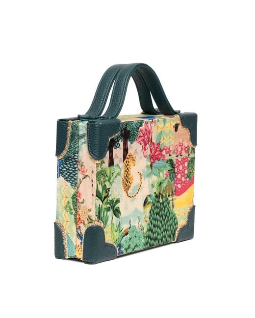 Simitri Green Faerie Briefcase Bag