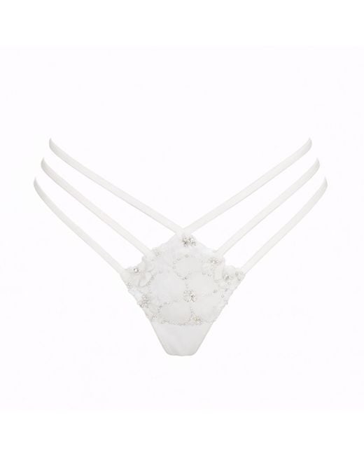 Belletage Swimwear White The Ivory Bikini Bottom