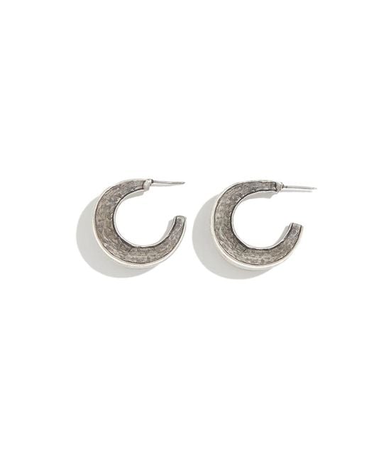 Lovard Metallic Carved Hoops