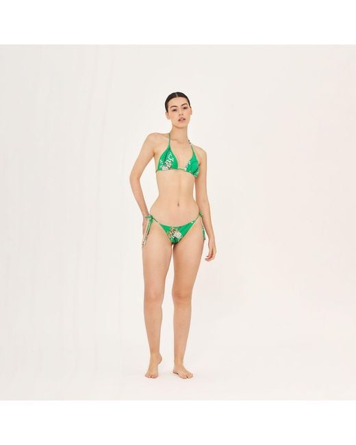 Aguaclara Green Jade Triangle Top