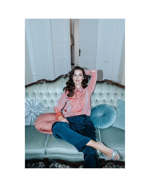 Eternoir Pink Rose Peach Whisper Shirt