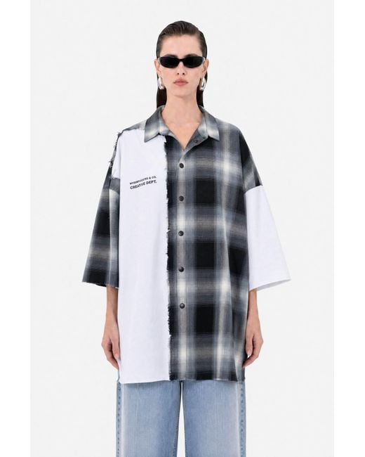 mysimplicated Black Division Overshirt for men