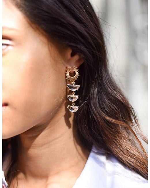 Adriana Pappas Designs Metallic Spring Supernova Studs