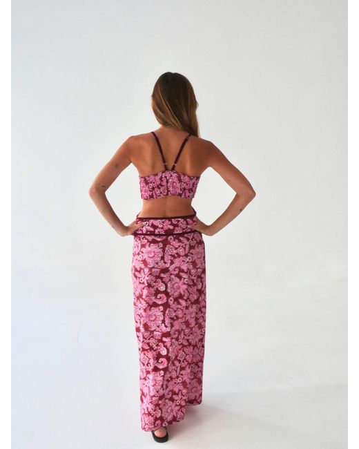 Mind Traveler Purple Ona Dress
