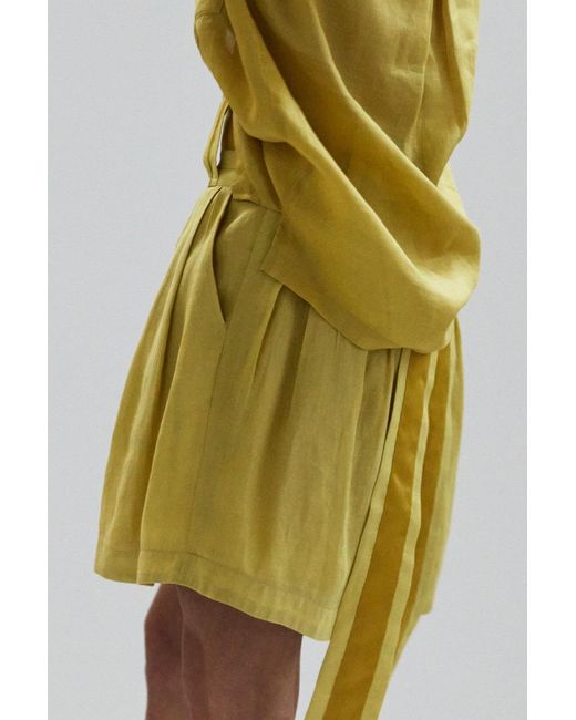 Dref Yellow Florence High Waisted Short