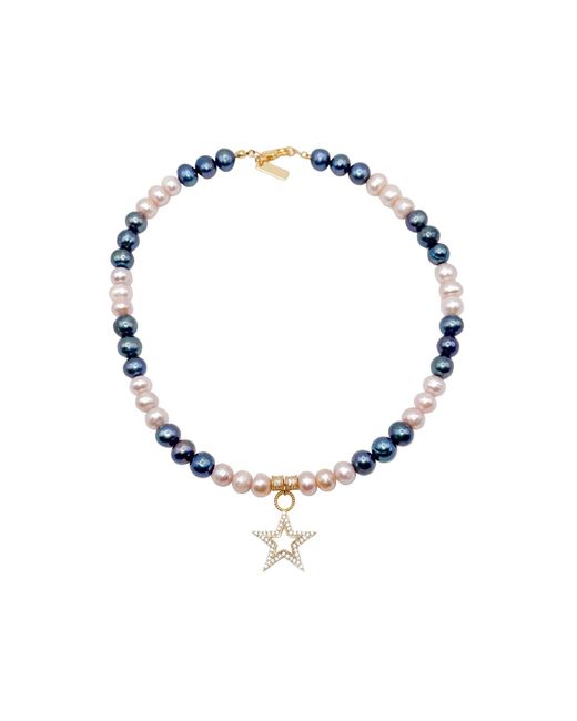The Bulums Blue The Positano Signature And Pearl Necklace