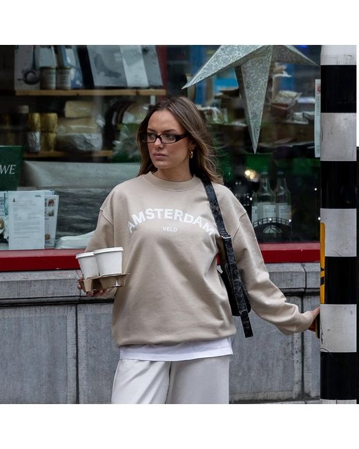 VLD White Neutrals Amsterdam Crew Neck