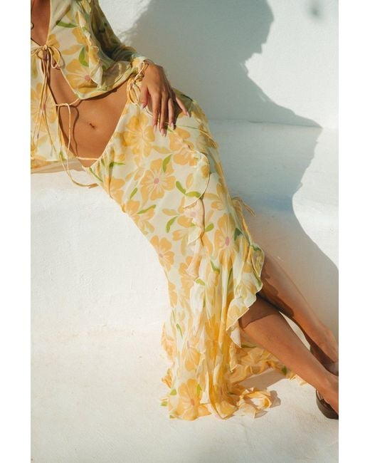 Wild Lovers Metallic Sundance Skirt