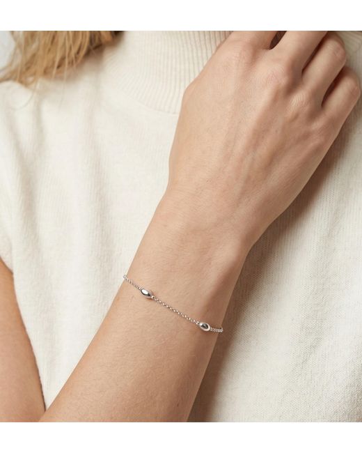 Uchi and Soto Metallic Enso 925 Sterling Bracelet