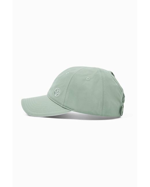 Victoria Paulsen Green Waterproof High Pony Hat- Sage