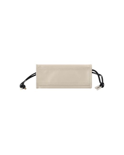MARHEN.J Natural Recycled Nylon Mini Cross Bag