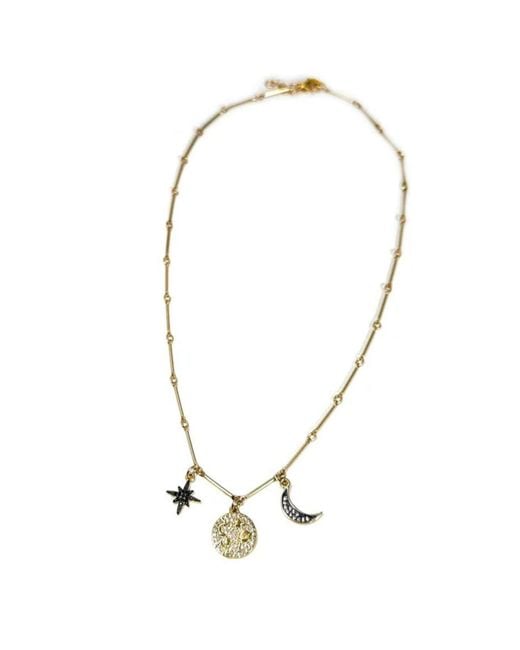 Rachel Nathan Metallic Laws Of Attraction Necklace