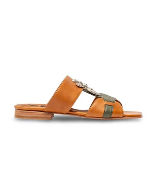 Clara Barcelo Orange Heart Stopper-Tan