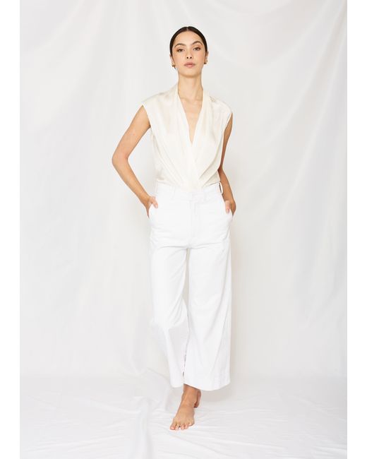 Nike White The Top