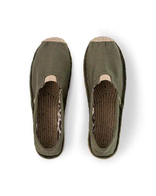 Kingdom of Wow Green Extra Fit Espadrilles