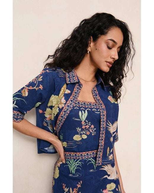 Raishma Blue Kylie Vest