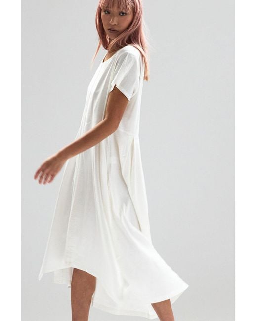 Dref White Tokyo Linen Dress