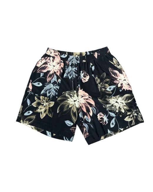 Lindsay Nicholas New York Blue Floral Jersey Short