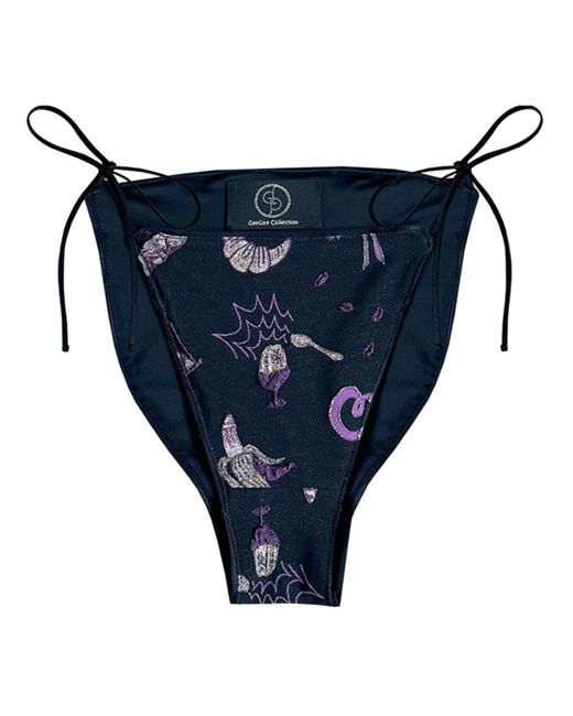 GeeGee Collection Blue Verano Bikini Bottoms