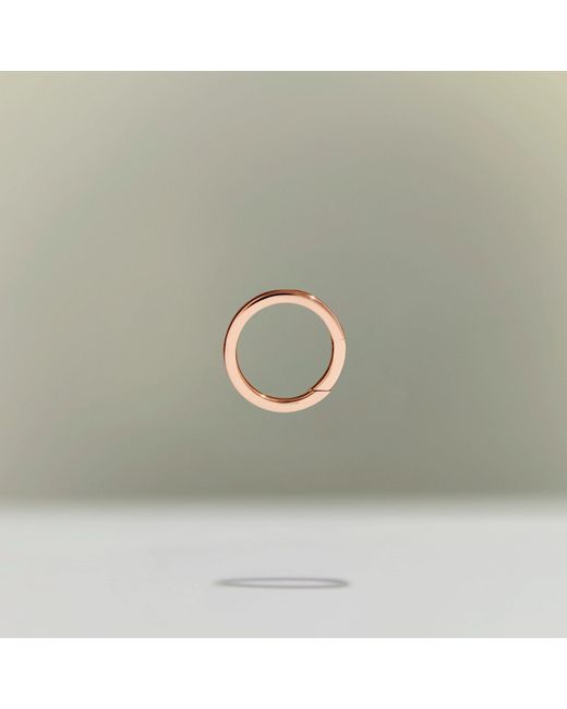 Onia White Loop Ring Lock