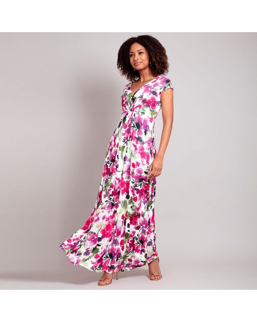 Alie Street London Purple Sophia Maxi Dress