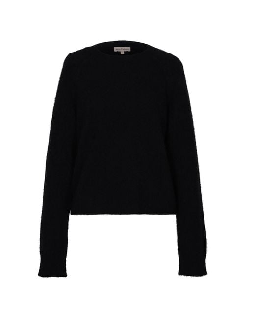 Anse Victorin Black Elaine Silk Cashmere Pullover
