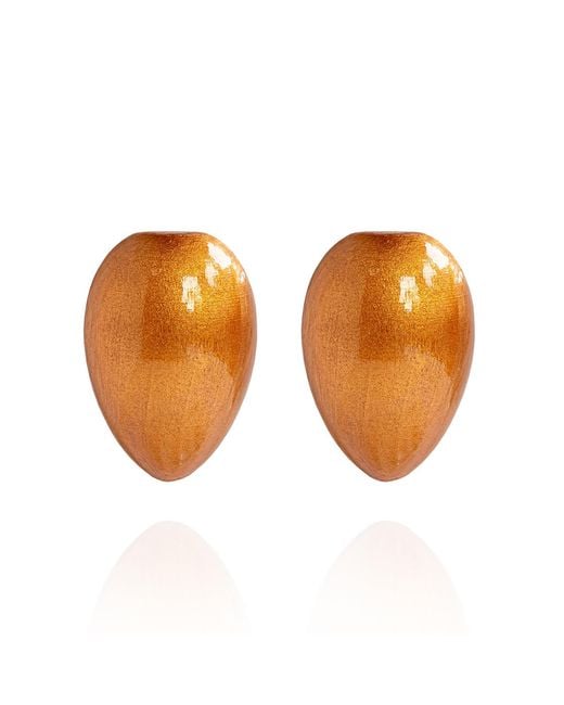 Saule Label Orange Juno Earrings
