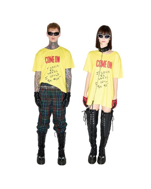 Come on Yellow T-Shirt for men