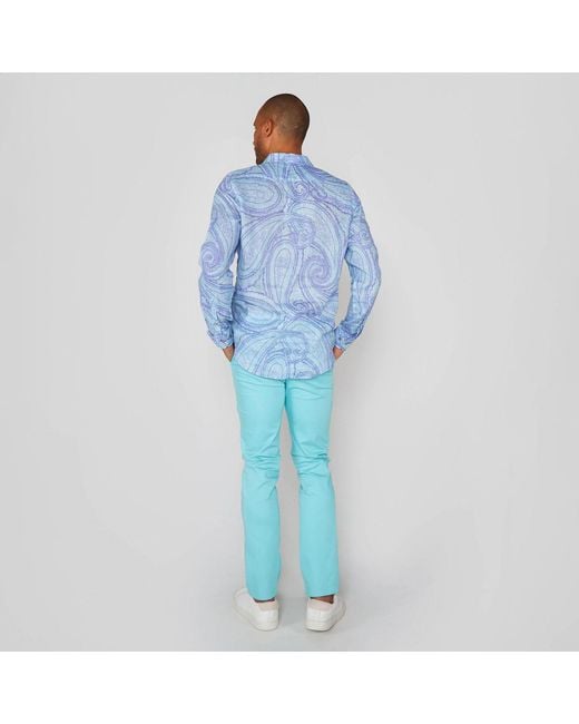 Lords of Harlech Blue Jack Pant for men
