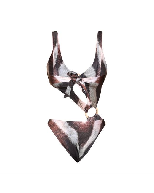 Animal Multicolor Savanna One Piece