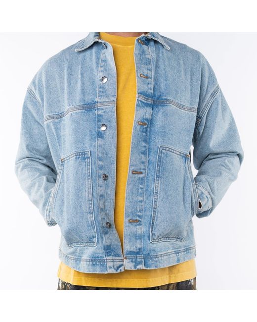 Ariko Blue Oversized Denim Jacket