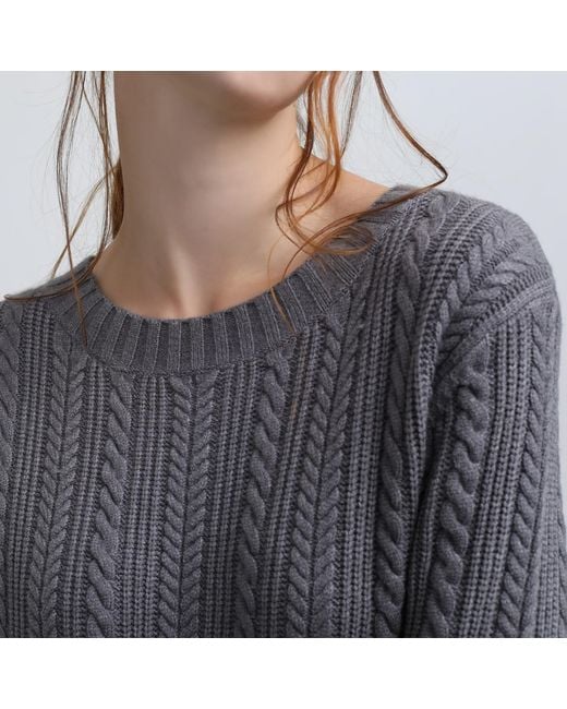 Smart and Joy Gray Lacing-In-Back Jumper Dress
