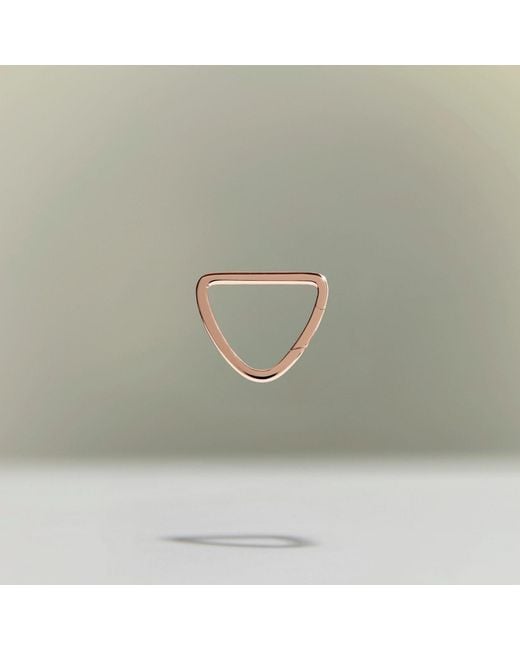 Onia White Triad Ring Lock