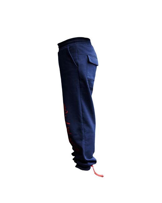 TOKKOU Blue Sweatpants Big Code