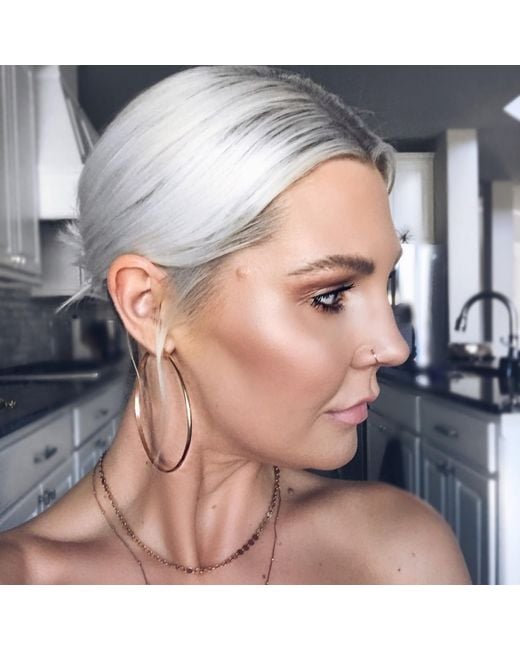 Glamrocks Jewelry Metallic Oversize Hoops