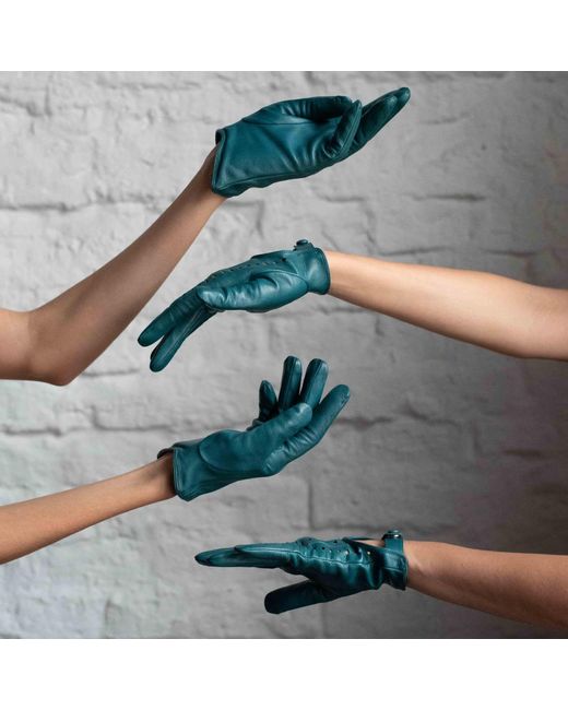 1861 Glove Manufactory Blue Pavia
