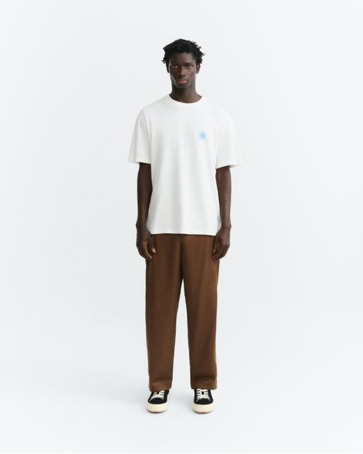 Thinking Mu White Shiny People Aaron T-Shirt for men