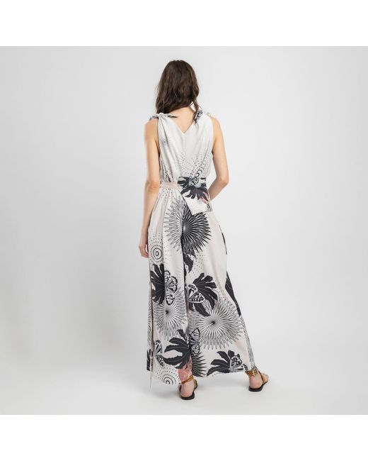 ARTISTA Black Neutrals Epic Palazzo Leg Jumpsuit
