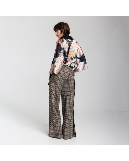 ARTISTA Brown Artist Printed Blouse