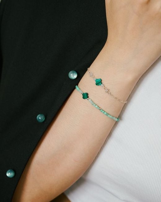 Inari Jewellery Blue Onde-Onde Gemstone Beaded Bracelet