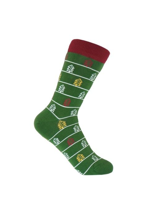 Peper Harow - Made in England Green Christmas Tree & Classic Socks Bundle