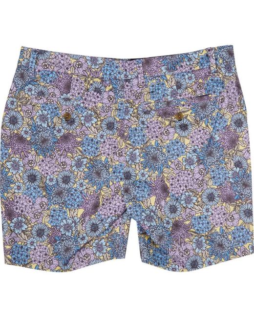 Lords of Harlech Blue John Garden Party Shorts for men