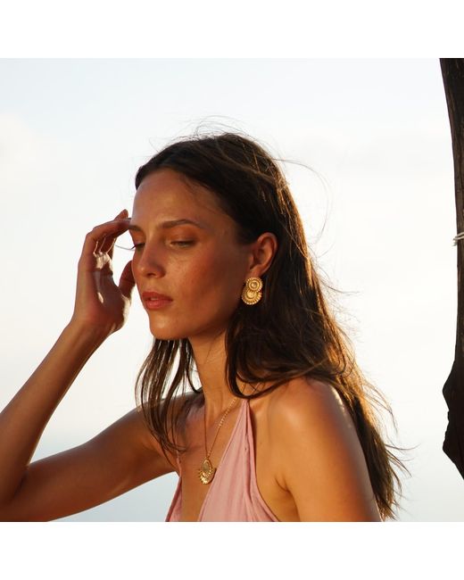 Sophie Simone Designs Yellow Earrings Amare