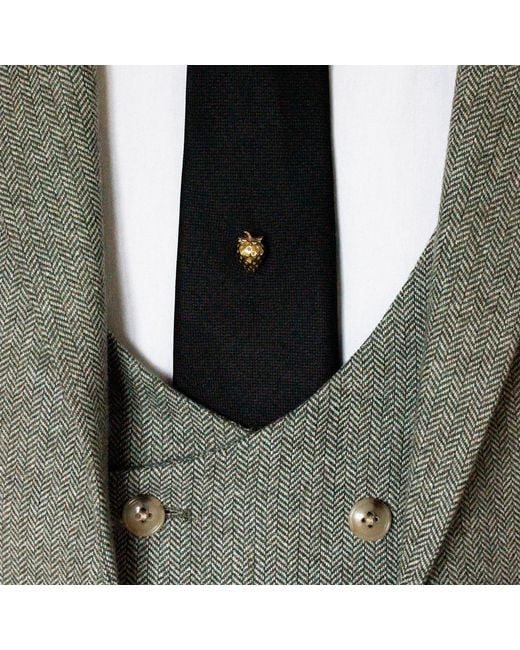 Lee Renee Yellow Strawberry Lapel Pin– for men