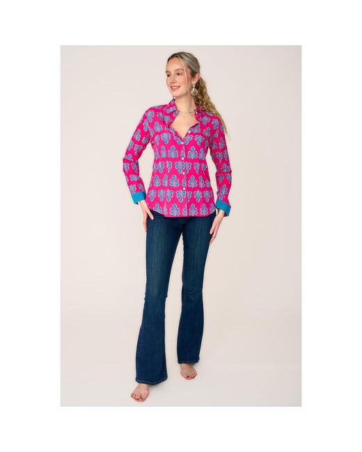 At Last Purple Mayfair Shirt